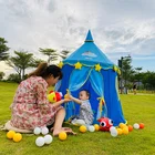 Tent Lovely Wholesale Pop Up Teepee Foldable Castle Kids Indoor Play Tent
