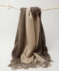 Long Shawl Fashion Lady Warm Long Pure Color Shawl 100% Cashmere Winter Shawl Cashmere