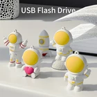 Usb 32gb 2021 Exploding Astronaut USB Flash Drive Soft PVC USB 2.0 Pen Drive 4GB 8GB 16GB 32GB Pendrive Usb Memory Stick