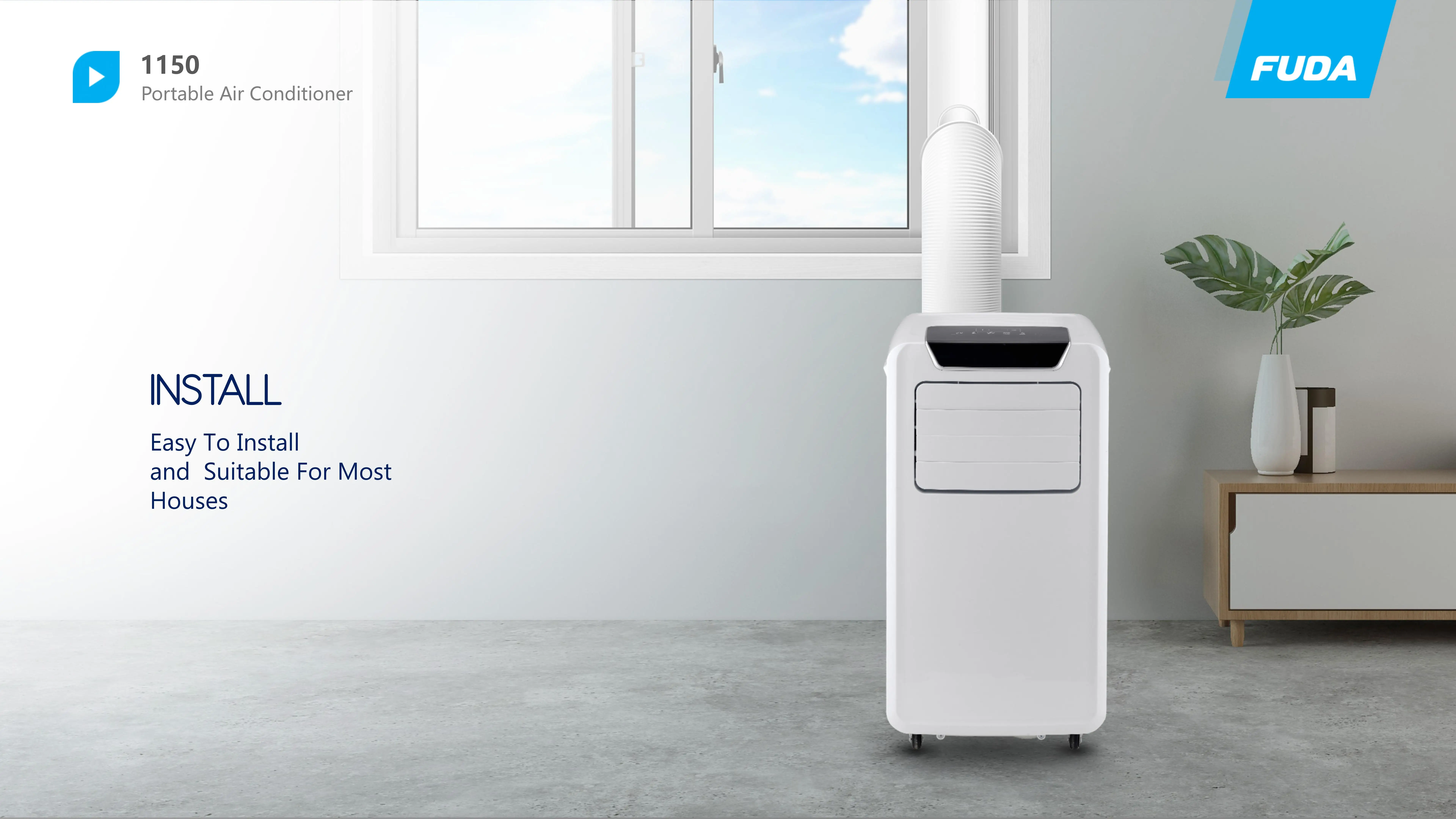 Portable Air Conditioner, 9000btu, 220 - detail 16