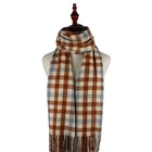 Design High Scarf Wholesale New Design Beautiful High Quality Plaid Scarves Custom Vintage Plaid Scarf Winter