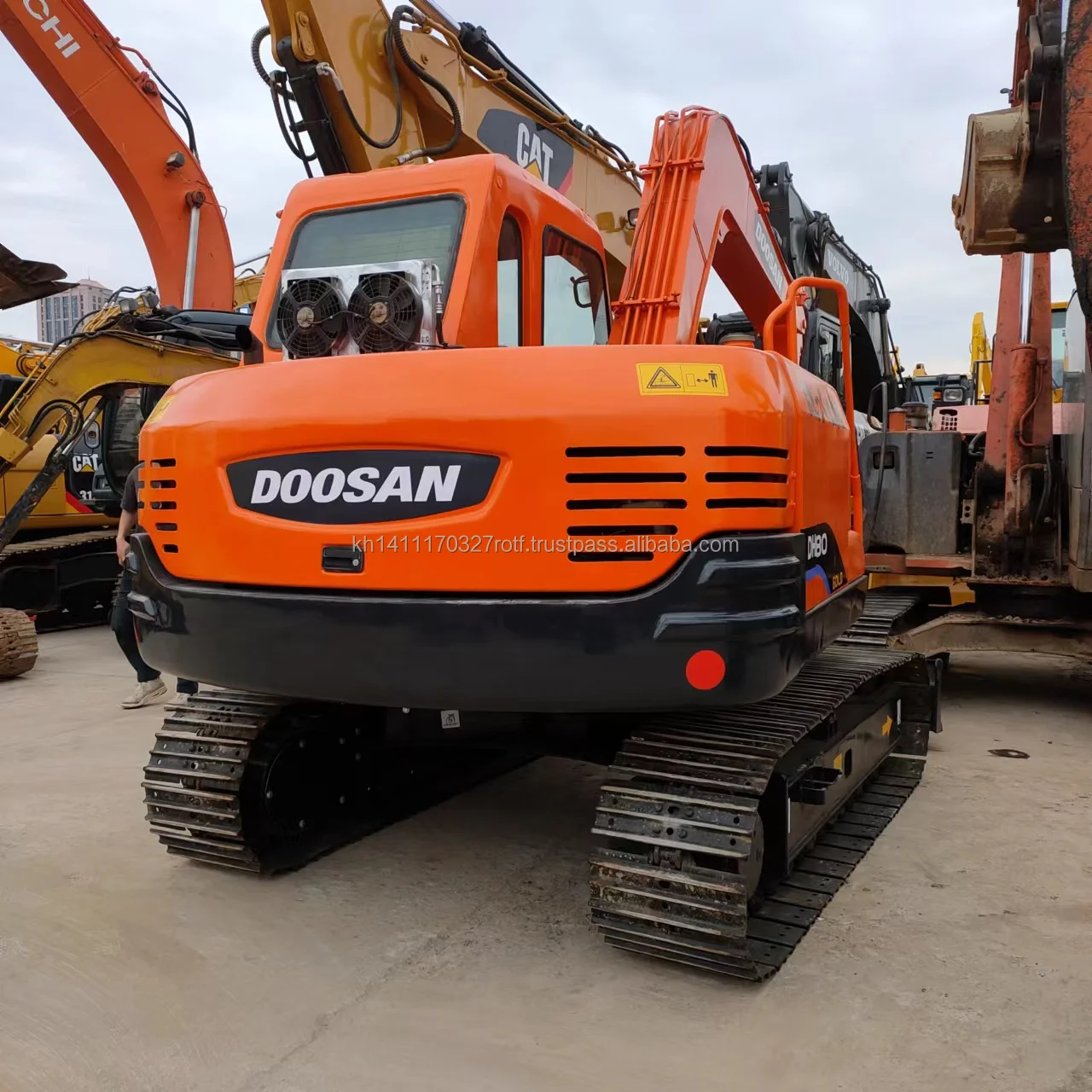 Ton Used Mini Doosan Dh Hydraulic Crawler Excavator Used Dh Gold