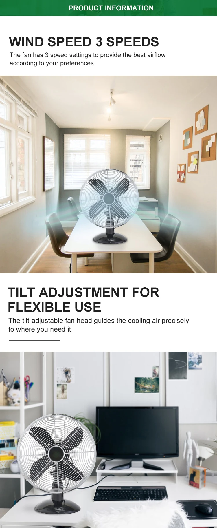Table Fan, 220-240V ~50Hz, Electric - detail 12