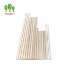 Wood Sticks Wood Stickes Round Birch Wood Sticks Wooden Skewers Ice Cream Wooden Round Sticks