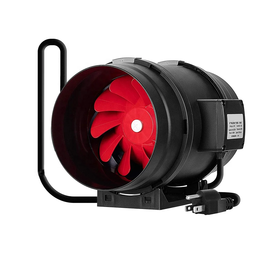Inline Duct Fan, 8'', Plastic, 230V - detail 2