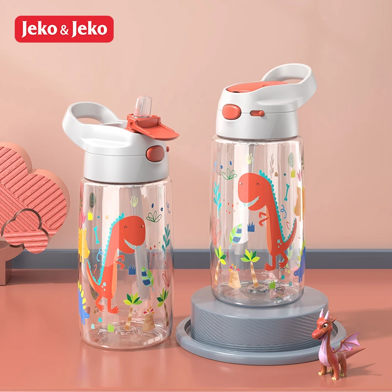 Jeko&Jeko Color Rotating Bottle Neck Candy Alkaline Kawaii Bpa-Free Water Bottle
