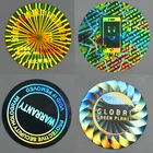 Hologram Printer Customize 3D Laser Round Label Hologram Printer With Self Adhesive Sticker