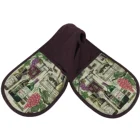 Heat-proof Glove Cotton Oven Mitt Double Heat-proof Cotton Oven Mitts Cooking Oven Glove