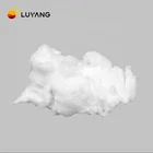 LUYANGWOOL 10kg Per Carton 1260c Ceramic Fiber Spun Cotton Aluminum Silicate Fiber Bulk