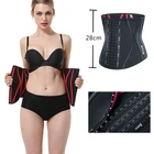 Custom Corset LangQin Custom Colombian 13 Steel Bone 3 Hooks Slimming Best Corset Women's Shapers Latex Waist Trainer