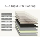 Tile Antique Wood SPC Luxury Vinyl Tile Rigid Core Flooring