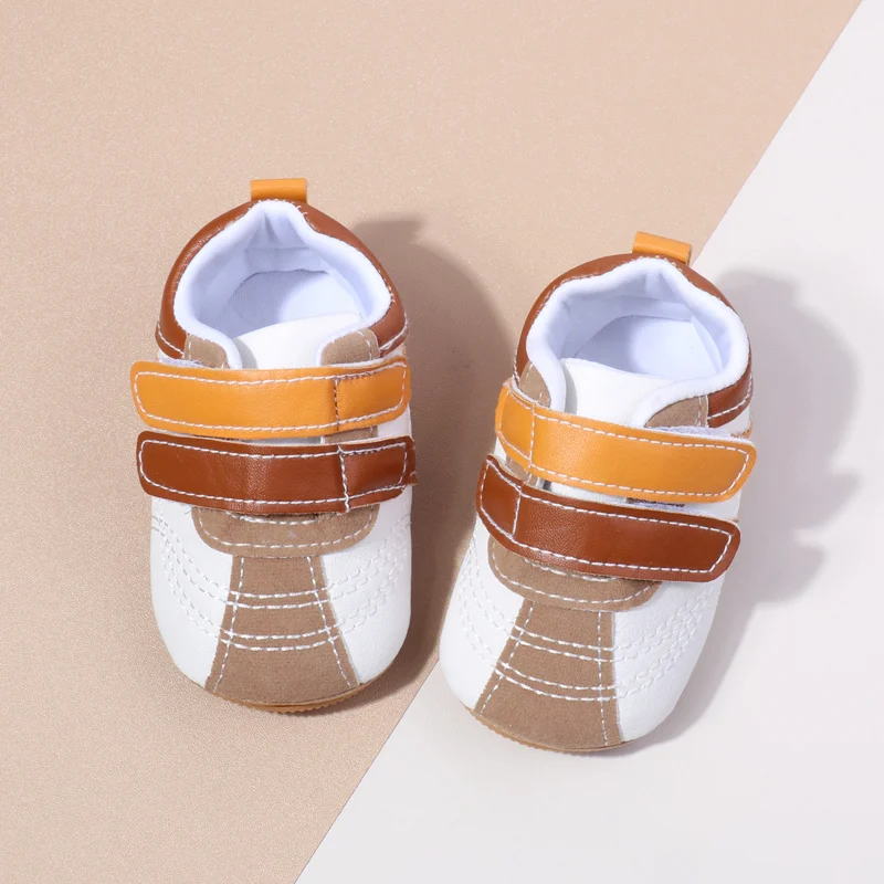 Wholesale Hook&loop Unisex Toddler Baby Sneakers Casual Boys Girls Baby Shoes Spring Autumn BXC4156 supplier
