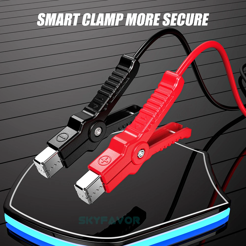 Automatic Maintenance-free deepcycle battery tester Universal 12V 24V lead acid battery CCA internal resistance tester analyzer