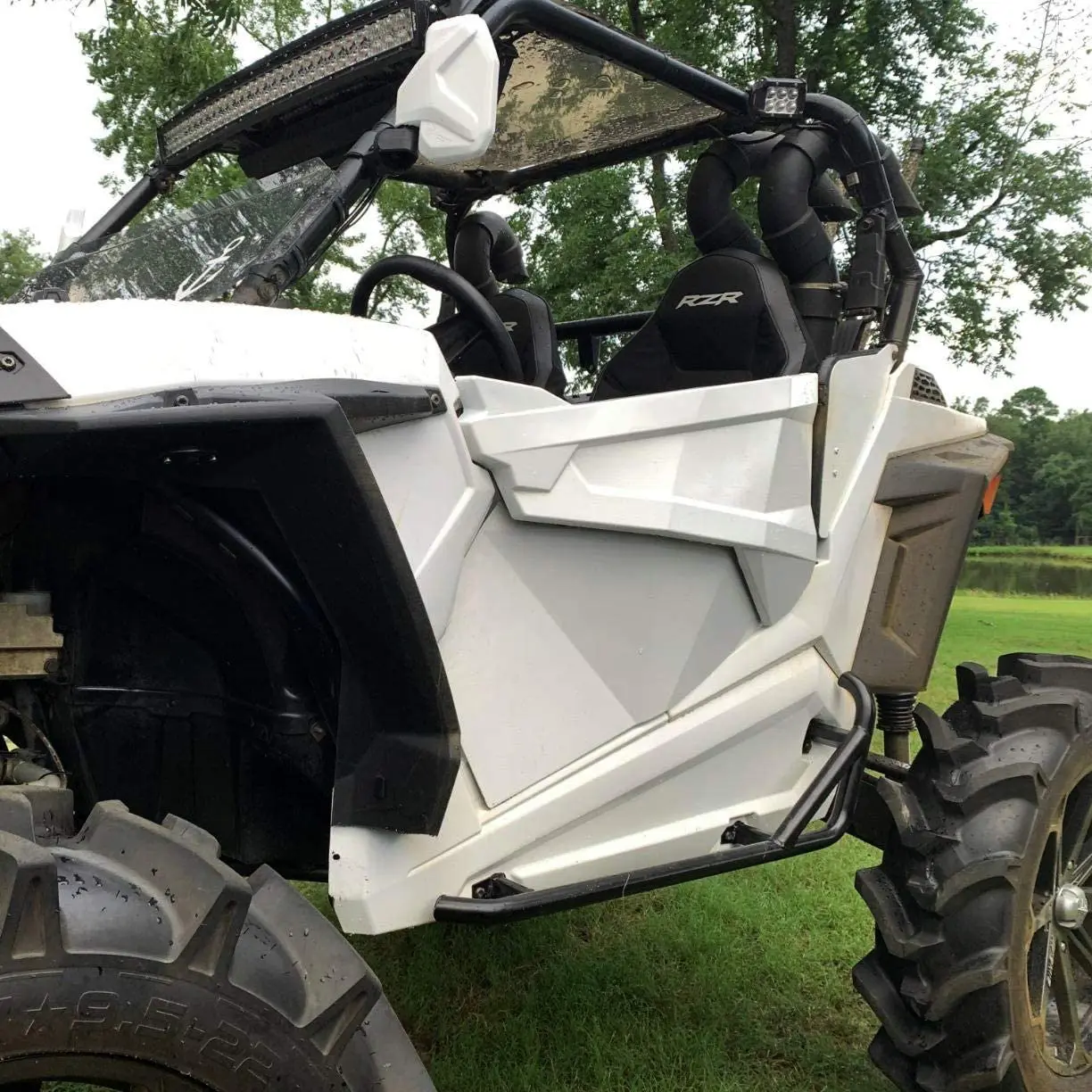Utv Nerf Bars Rock Sliders Side Step Fit For Polaris Rzr 900 Trail 900s 1000s 1000xp Turbo 2