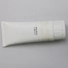 Oval 50ml Trendy Style Eco-friendly White Cosmetic Squeeze Tube Packaging Oval Face Cream Tube Flip Top Cap