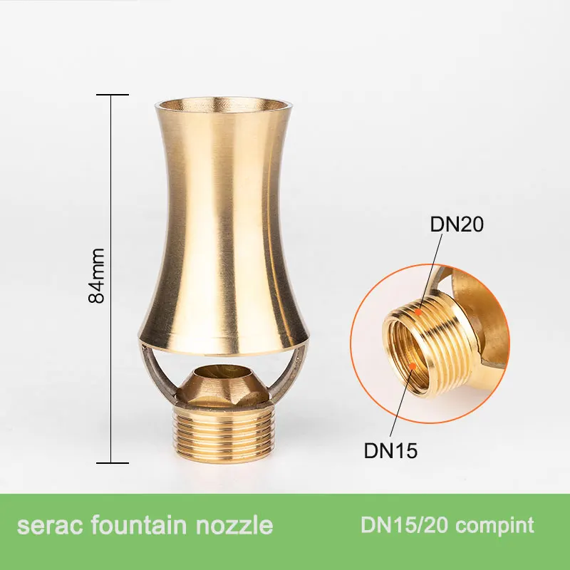 Adjustable High Quality Water Jet Ice Tower Nozzle for Garden Musical Dancing Fountain & Stone Products details