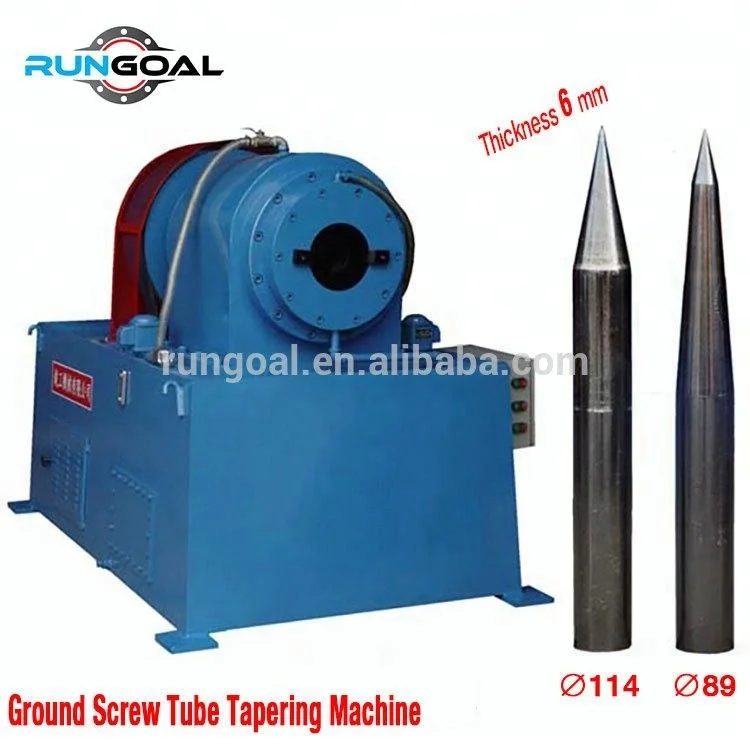 Manufacture Price Ground Screw Pile Processing Drilling Tube Tapering Cage Welding Machine manufacture