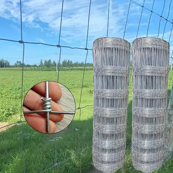 WangTuo Galvanized Farm Fencing Mesh Wire Livestock Cow Field and Farm Field Security Fence Metal Frame for Farm Use