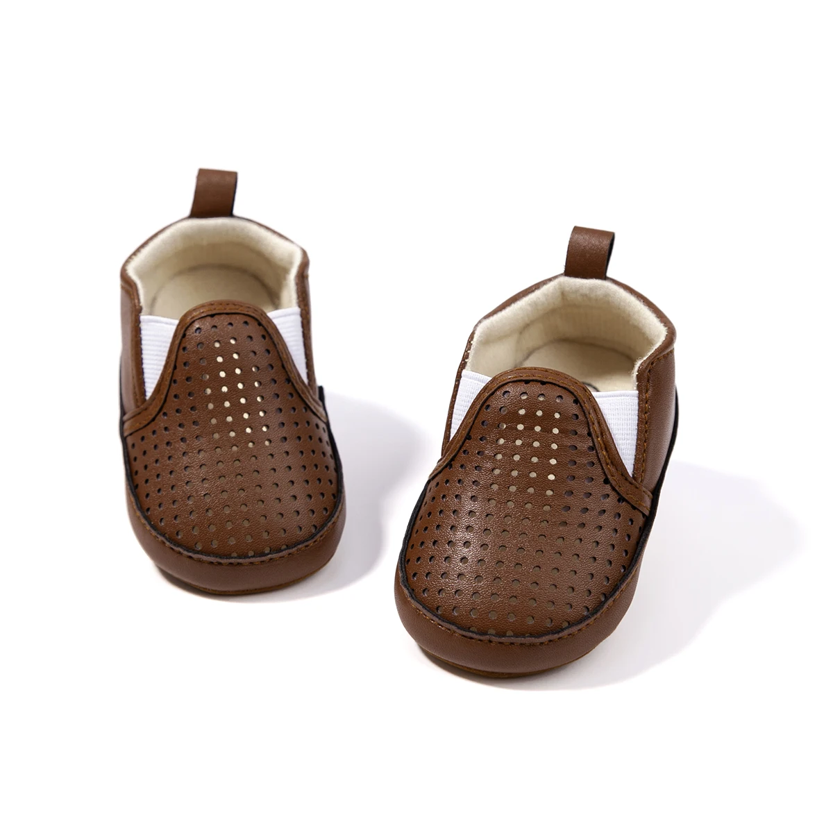 MOQ 1 Pu Leather Upper Mesh indoor Breathable Summer Outdoor Newborn Boy Baby Shoes