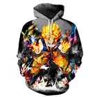 Hoodies Lined Wholesale Selected Fabric Oversized Cartoon Printed Men Sports Hoodies