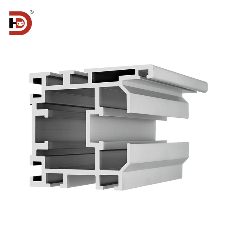 Double Speed Chain 8297 Extruded Aluminum Profile 2.5 Times Speed Pitch 31.75 Speed Aluminum Alloy Assembly Line Guide Rail manufacture