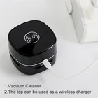 Office Gift Mini Vacuum Cleaner Acrylic Top Pad Desktop Vacuum Cleaner Office Gift