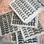 Box Eyelashes 20 Pairs Custom Private Label Faux Mink Lashes With Free Box Vegan Lashes 6d Silk Eyelashes