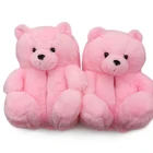 Bear Slippers Winter Indoor Teddy Bear Slippers For Women