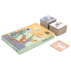 Flash Cards Custom Printing Educational Kids Children Flashcard Sight Words Flash Memory Cards For Kids Educational