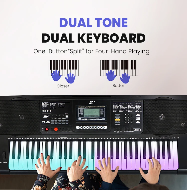 Mk Touch Function Portable Keyboard Musical Instrument Midi