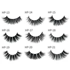 Pair Box Lashes Box Premium Handmade 1 Pair Package Case Round Box 3D Mink Lashes