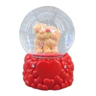 Wedding Gifts Hot Sale Wedding Favor Gifts Water Globe Resin Bride Figure Snow Globe Decoration
