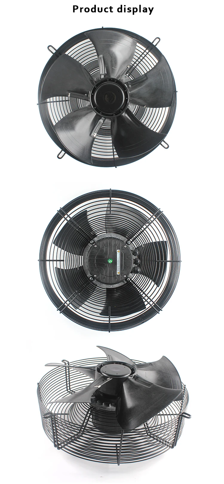 External Rotor Axial Fan, S3G450-LL07-M7, 380v-480v, 530W - detail 4