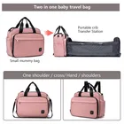 Diaper Bags Trending Waterproof Mummy Backpack Baby Crib Tote Handbag Diaper Bags