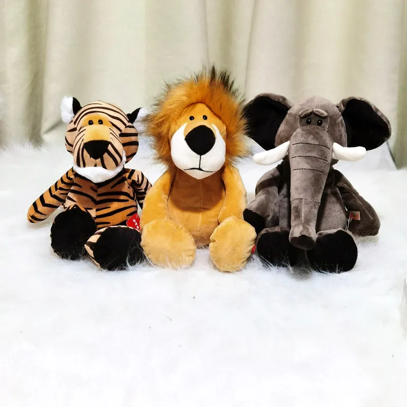 Amazon Hot-selling Forest Animal Doll Lion Elephant Tiger Monkey Deer Plush  Toy Children Rag Doll - Buy Forest Animal Doll,Children Rag Doll,Boy Rag  Doll Toy Product on 