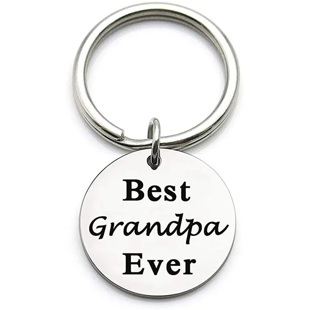 Grandfather Grandfather The Great Influencer Keychain Nice Gifts For Grandfather