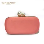 Clutch Bag China Factory Wholesale Party Use Handmade Plastic And Satin Clutch Bag For Women Portable Clutch Bag