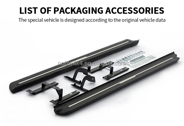 factory direct price high grade new design running board 4 doors for hyundai tucson 2023 accessories-3