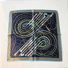 Silk Shawls Fancy Printed Twill Silk Scarf Shawls For Women Lady Square 100% Real Silk Scarf