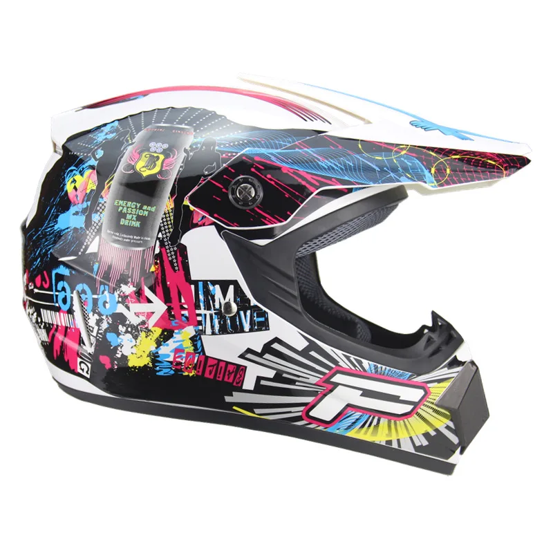 rainbow visor motorcycle helmet