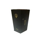 Corporate Gift Corporate Custom Logo Gift Box Tea Cup Packing Gift Box Black Luxury Gift Box