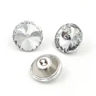 Buttons Button Manufacturer Wholesale Decorative Round Glass Crystal Sofa Upholstery Buttons
