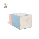 Packaging Packing Customized Logo Printed Paper Box Pink Auto Boxes Packaging Recycled Material White SBS Packing Boxes
