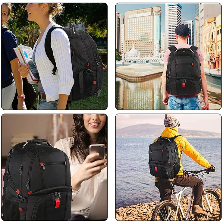Factory Oem Sport School Bag Pack Casual Sport Laptop Backpack With Usb Custom Logo Hiking Camping Travel