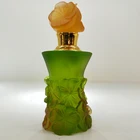 Shaped Bottle Glass Bottles Custom Arab Style Flower Shaped Bottle Glass Crystal Perfume Oil Bottles For Gifts