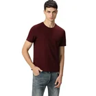 Hot Selling OEM Custom Men's Solid Color Organic Cotton T-shirt Boys Sports Wear Running T-shirts