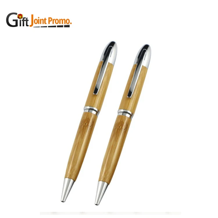 Wholesale Bamboo Ballpoint Pen Bamboo Eco Customized Ball Point Pen