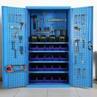 Tool Cabinet Double Door Hardware Tool Drawer Cabinet For Workshop Maintenance Tool Storage