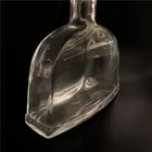 Vodka Unique Design Cylinder Shaped Clear Vodka Brandy Whiskey Rum Liquor Bottles Glass 500ml 750ml