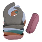 Baby Bib Bibs Wholesale Custom Hot Sale Baby Bib Waterproof Bib Baby Silicone Food Grade Eating Baby Bibs